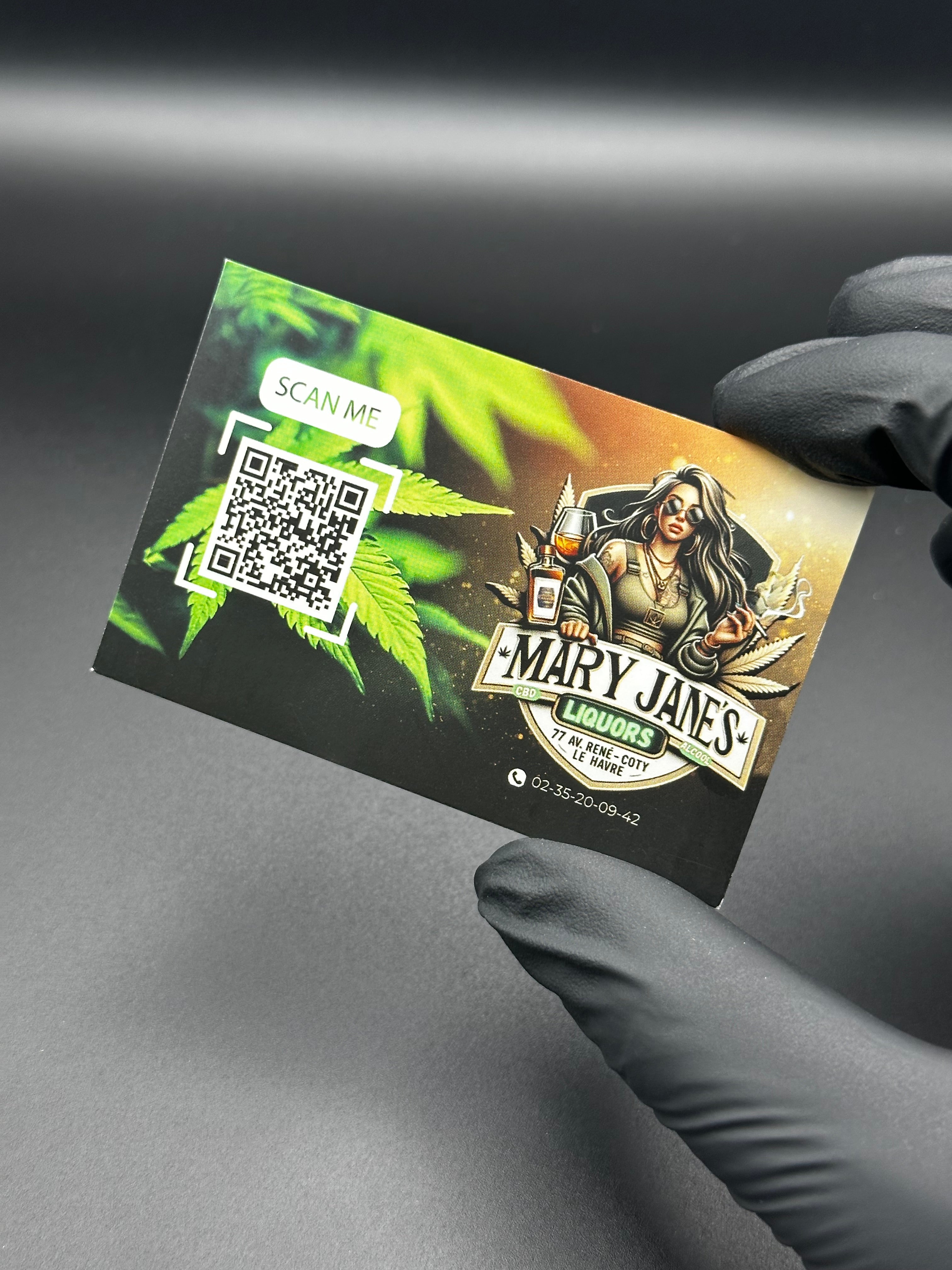 Cartes de fidélité et cartes de visite personnalisées