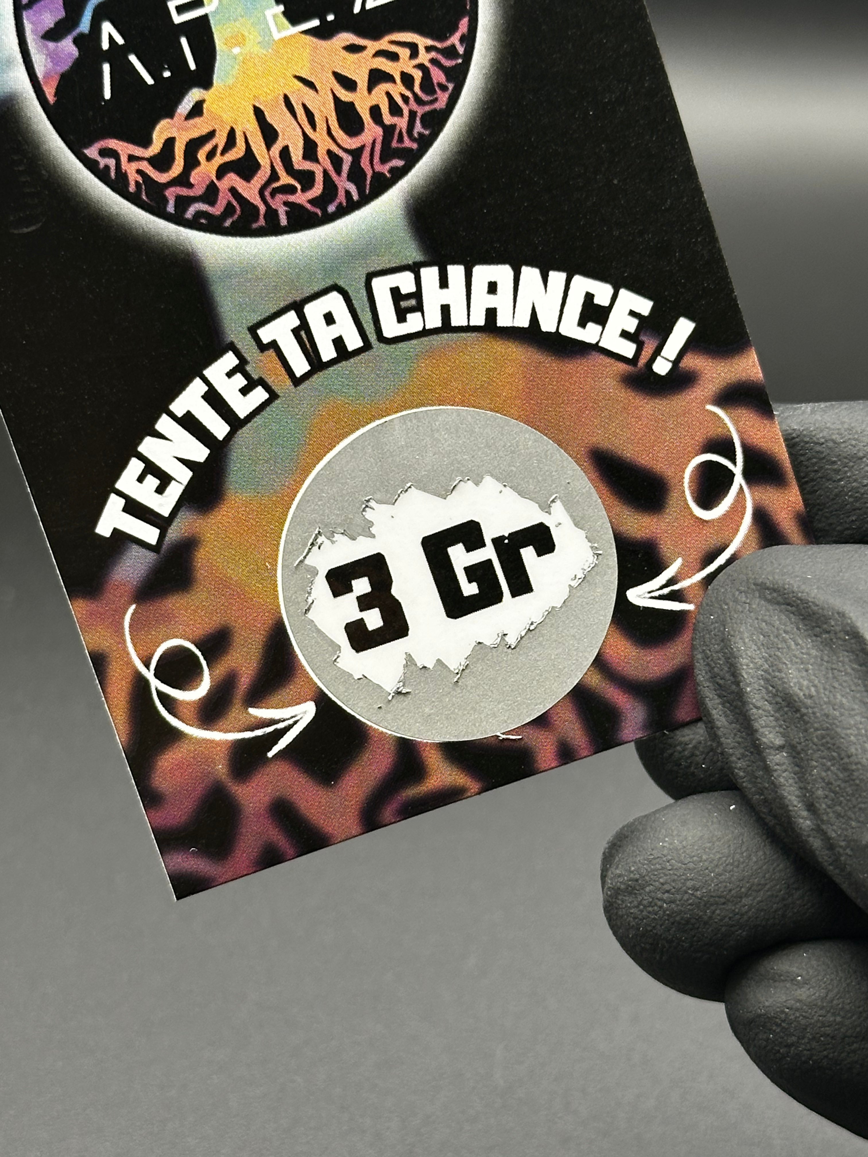 Ticket à gratter personnalisés